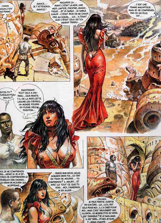 extract erotic comic CREATURA 2