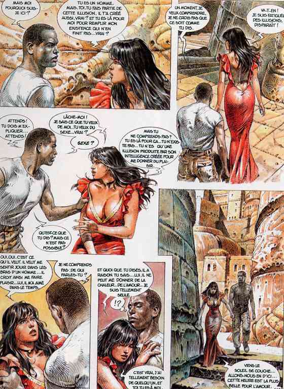 extract erotic comic CREATURA 3