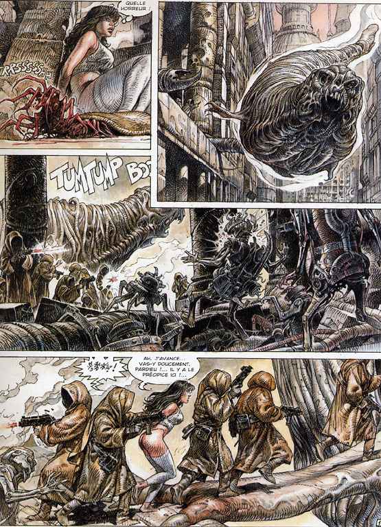 extract erotic comic THE FORGOTTEN PLANET 1