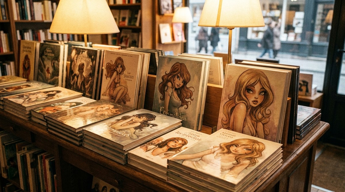 Return of erotic comics to bookstores in the 2000s
