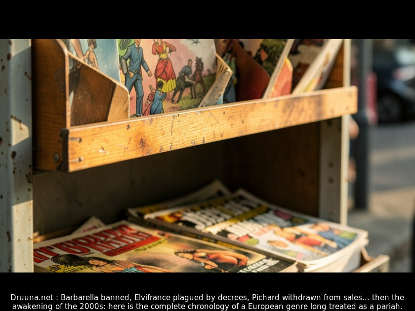 History of erotic comics: from the censors of 1949 to the great return to bookstores