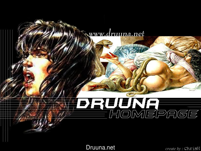 Druuna and the Snake