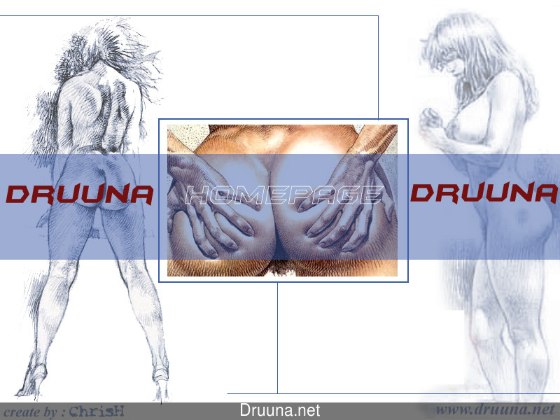 Druuna's round buttocks