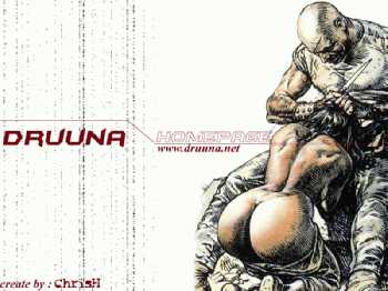 Druuna on his knees