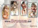 Druuna nue ou en lingerie